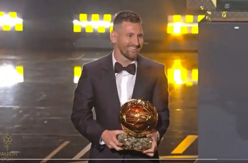 Messi le volvió a ganar a Mbappé y consiguió su octavo Balón de Oro