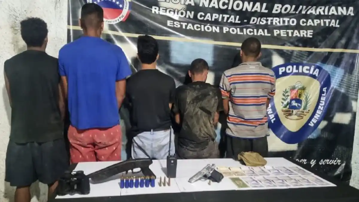 ¡11 MUERTES VIOLENTAS DURANTE EL FIN DE SEMANA! Capturan a 5 miembros de Los Chicorrios, banda que actuó en Petare