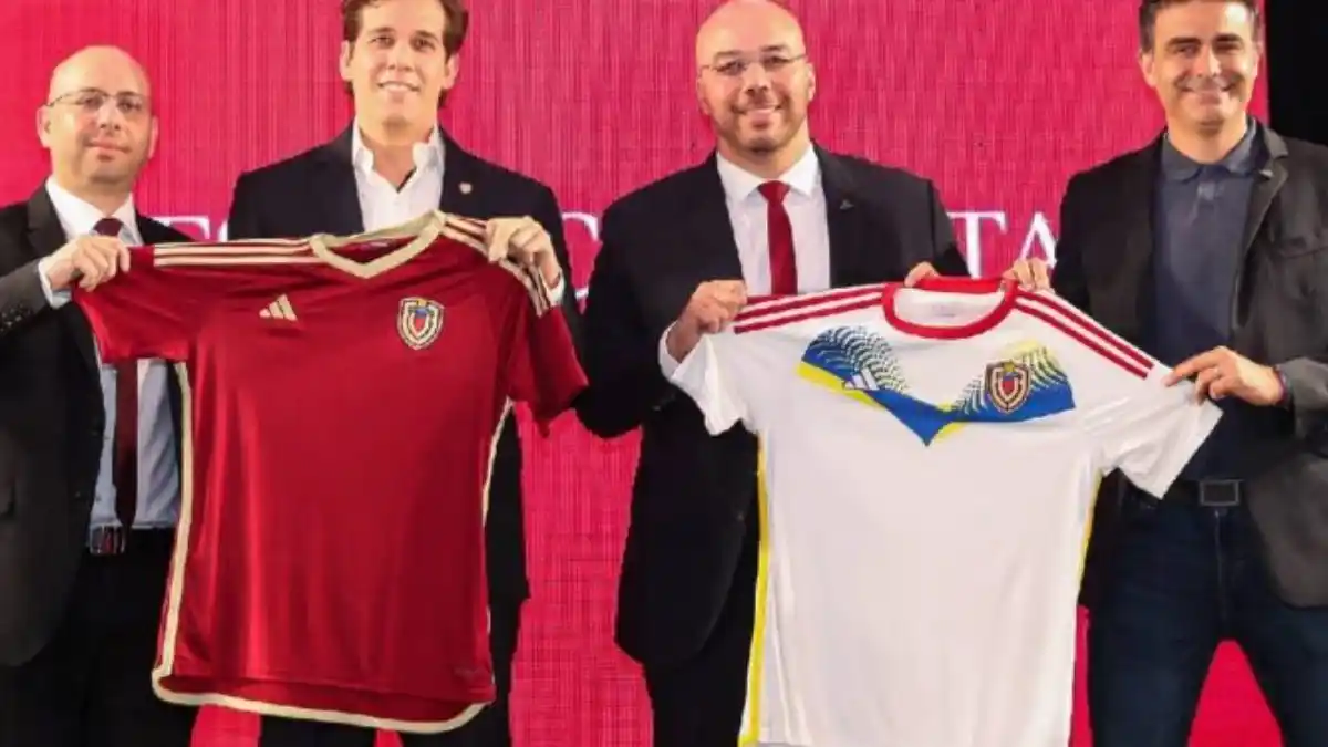 Así es la nueva camiseta de la Vinotinto, ¿qué opinas? (VIDEO)