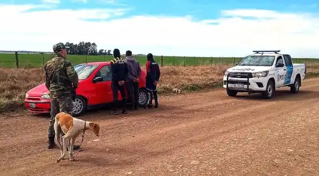 Tresarroyenses infraccionados por caza furtiva en Gonzales Chaves