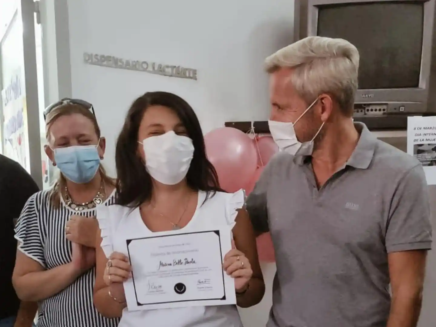 Frigerio visitó Gualeguay y acompañó actividades en el Día de la Mujer