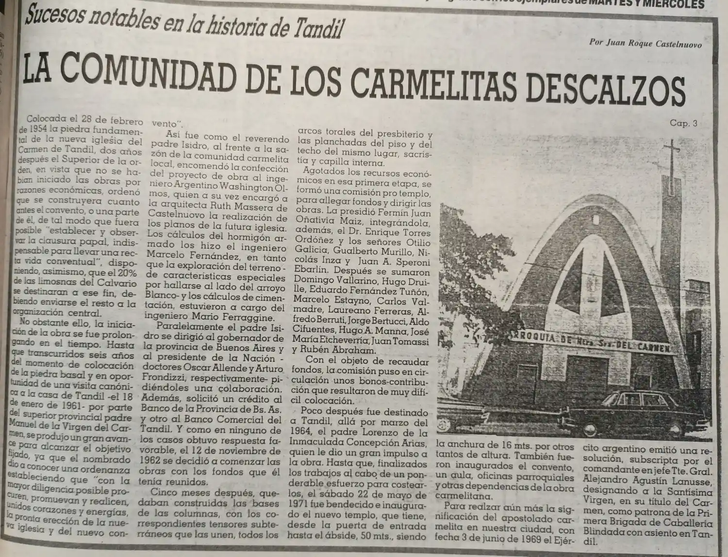 La comunidad de los carmelitas descalzos - Cap. 3