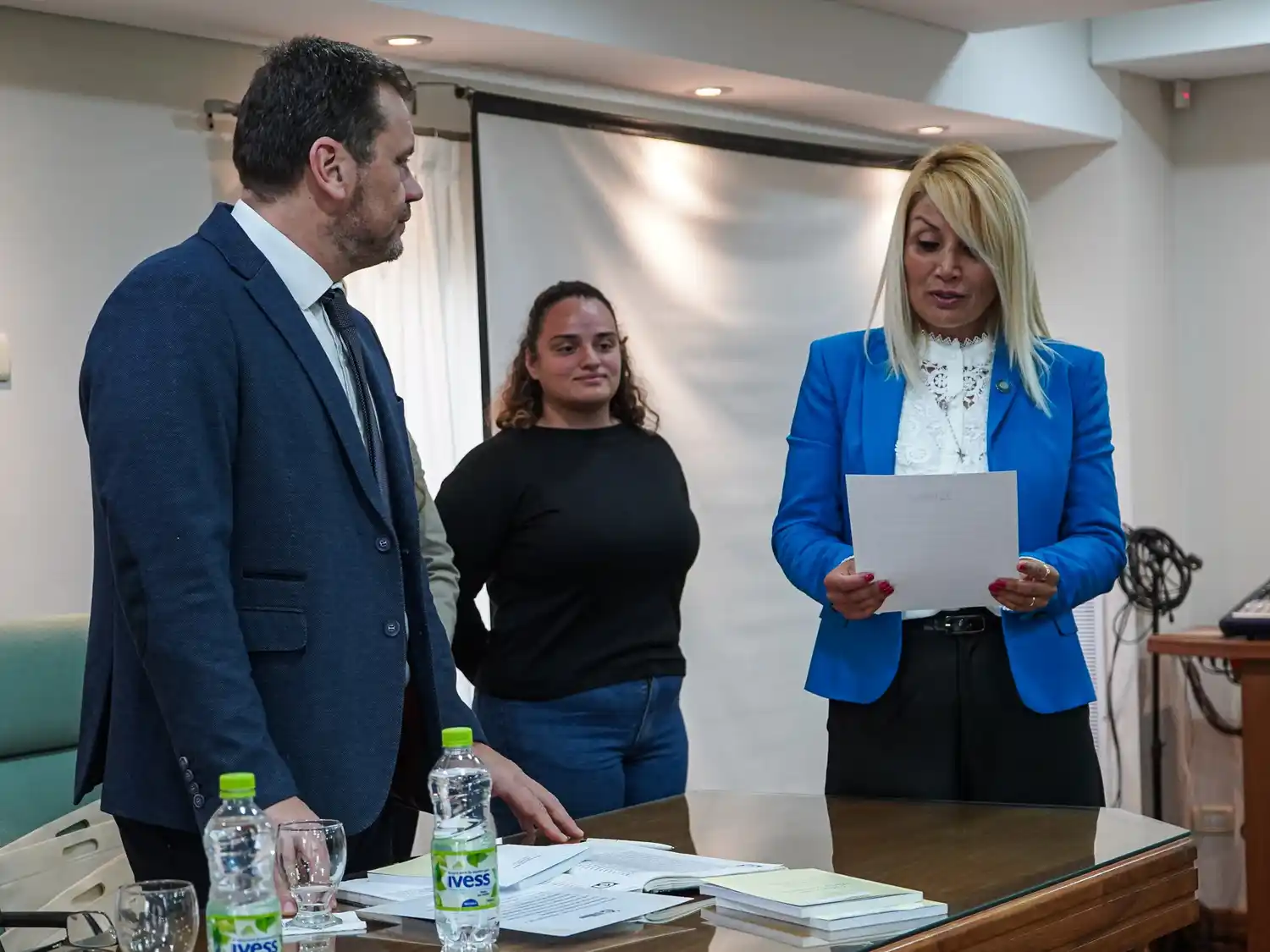 Jura. La de Pamela Venegas Andino en el Colegio de Abogados de Necochea