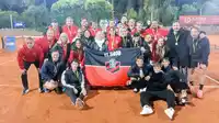 El Rojo es campeón en tenis amateur