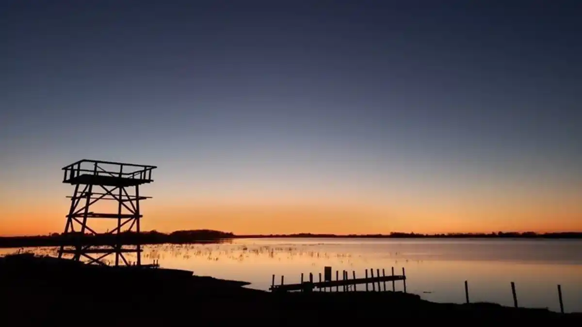 Por gestiones del municipio de Lezama se determinará la línea de ribera sobre la laguna Barrancas