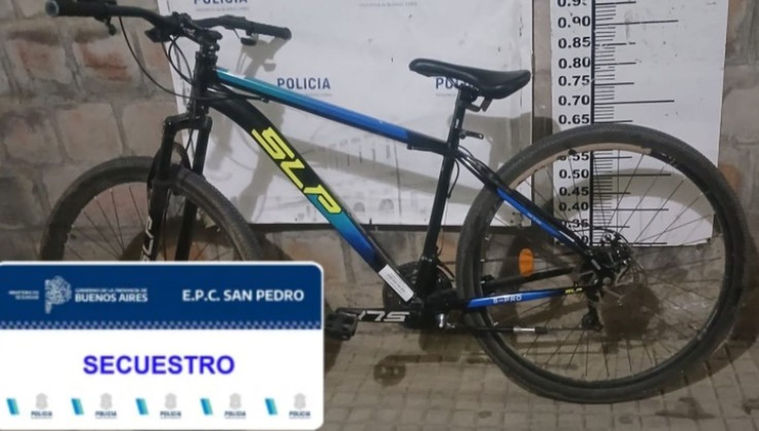 Recuperan bicicleta robada bajo intimidación en la vía pública