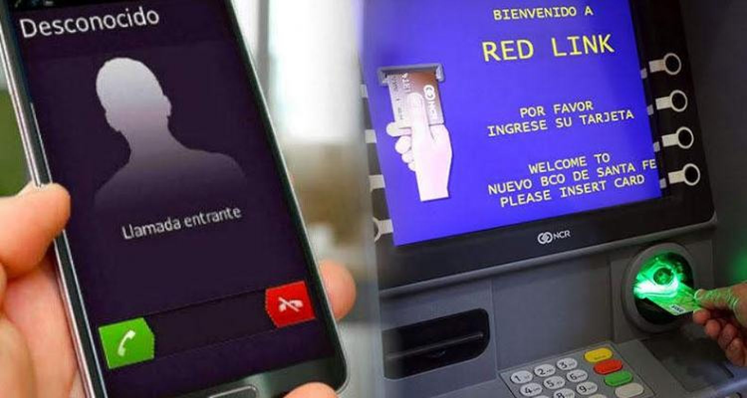 Estafas telefónicas: paso a paso hasta el cajero automático, en conversación con los estafadores