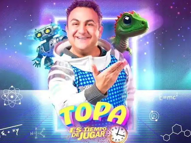 A jugar! Topa trae su nuevo show 
al Teatro de la Ciudad de Formosa