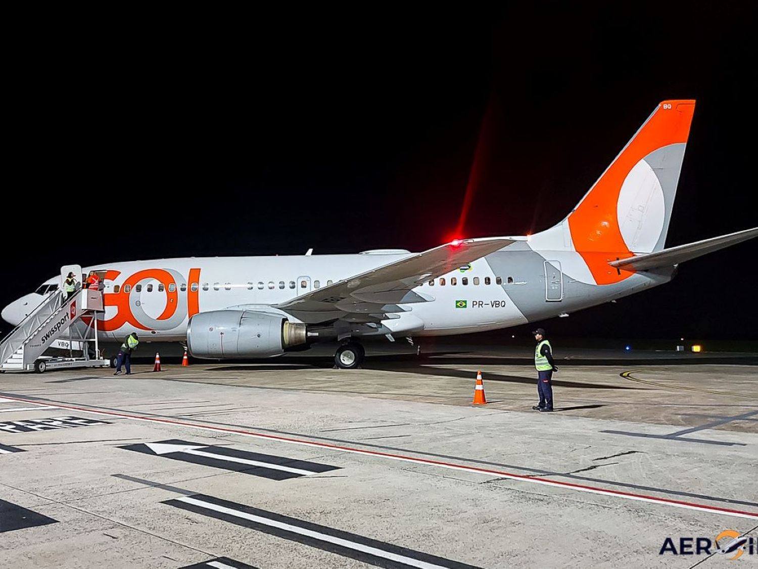 El Boeing 737-700 más volado de la historia recibe revisión mayor en GOL Aerotech