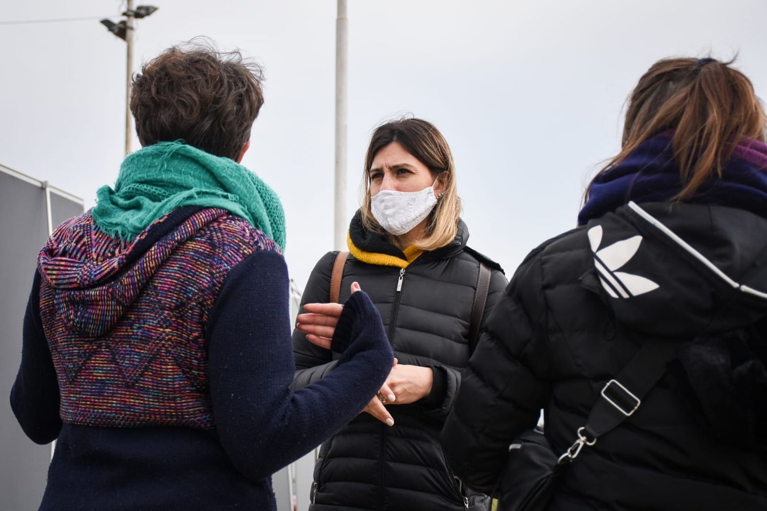 Noelia Domenighini se reunió con la Mesa contra la Violencia de Género