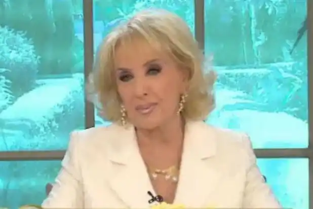 Mirtha Legrand, angustiada por la eliminación de su nieta