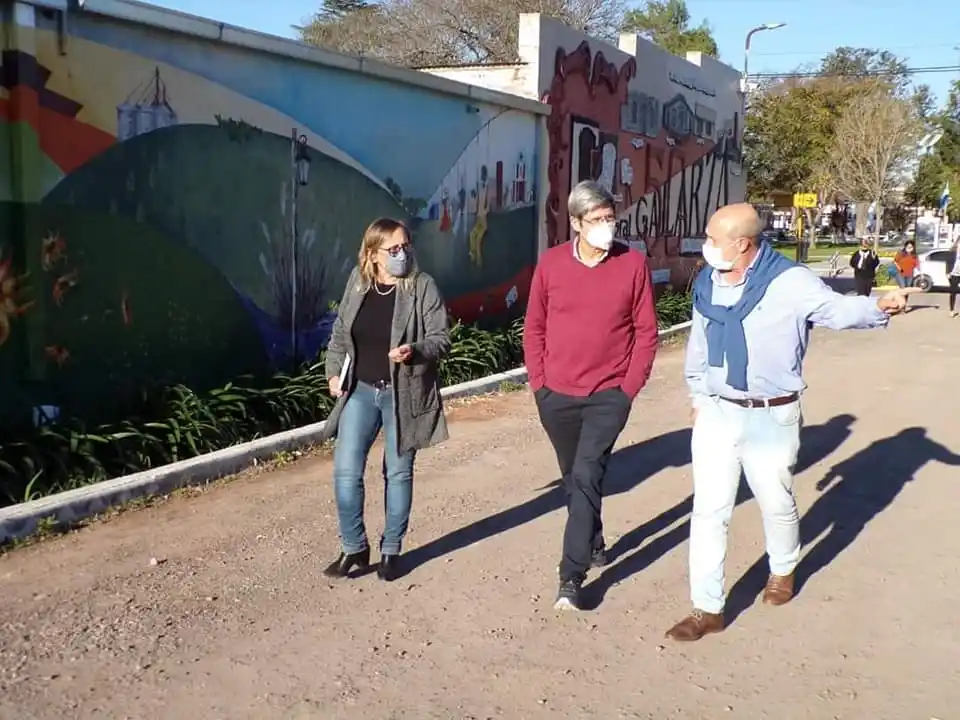 Visitó General Galarza la ministra Marisa Paira