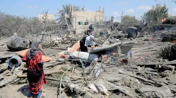 Israel lanzó ataques aéreos en Gaza y acusó a Hamás de incumplir el alto el fuego