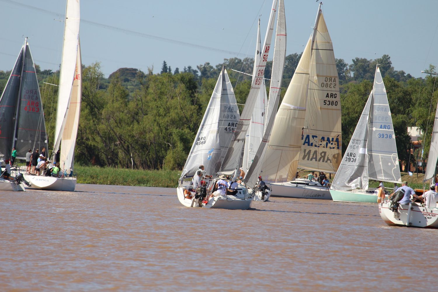 Todo listo para la regata de las 200 Millas del Paraná