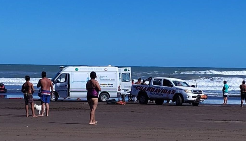 El hombre estaba de vacaciones junto a su familia.