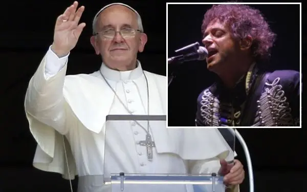La carta que el Papa Francisco envió para Gustavo Cerati