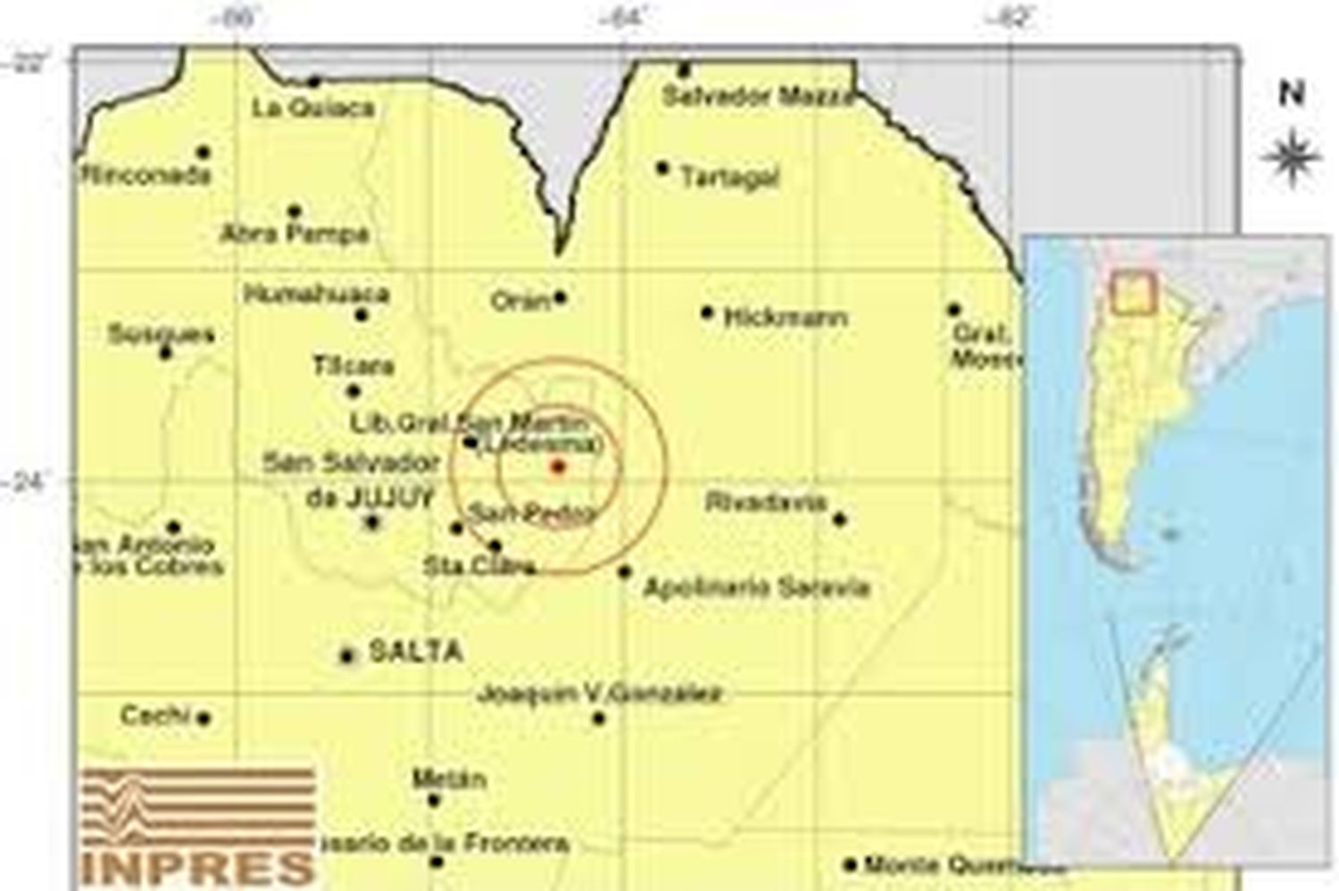 Un sismo de 4.8 hizo temblar a Jujuy y llegó a sentirse en Salta