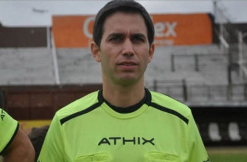 Fue detenido el árbitro Martín Bustos