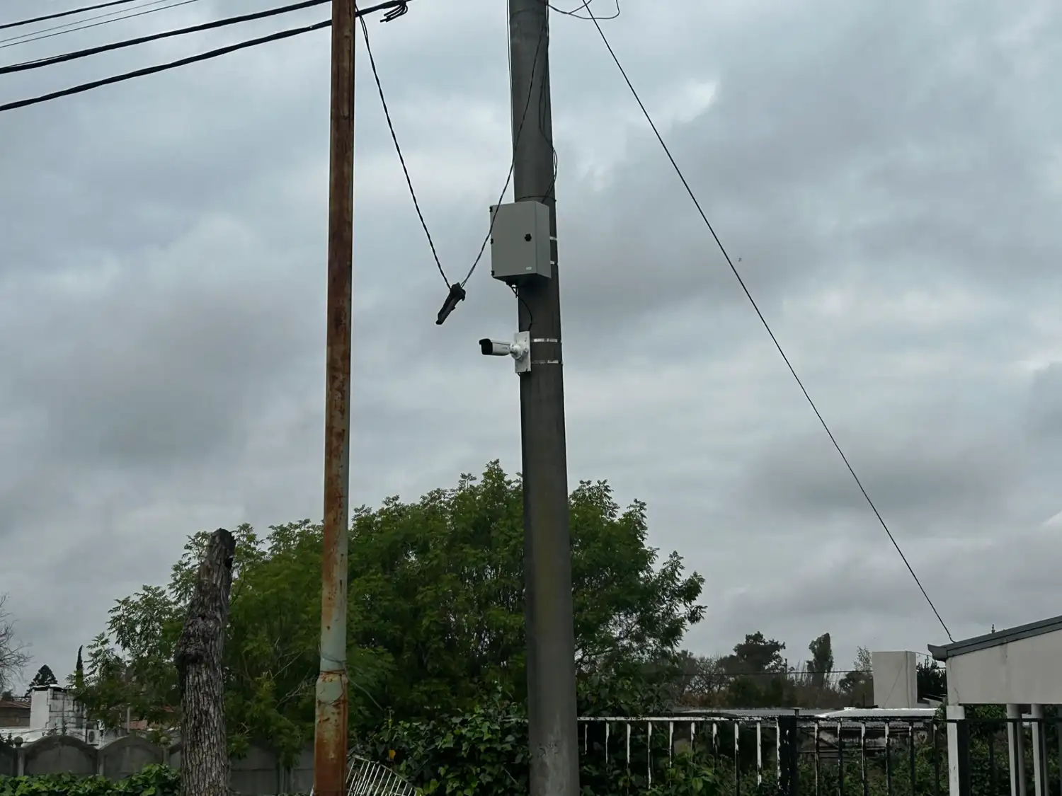 nueva cámara de seguridad barrio amancay - 1