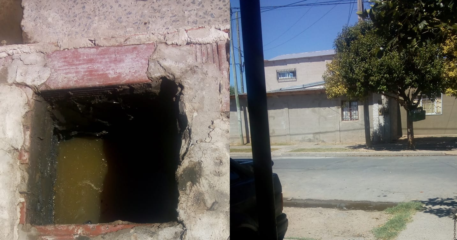 Múltiples reclamos por cloacas tapadas