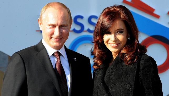 Alianza estratégica: Cristina se reúne con Putin