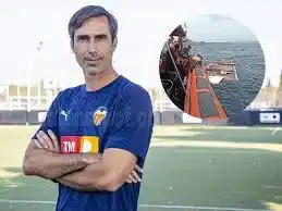 Fernando Martín, entrenador del Valencia femenino, y sus hijos son los desaparecidos en el naufragio de Indonesia.Foto:Europa Press/Antena 3