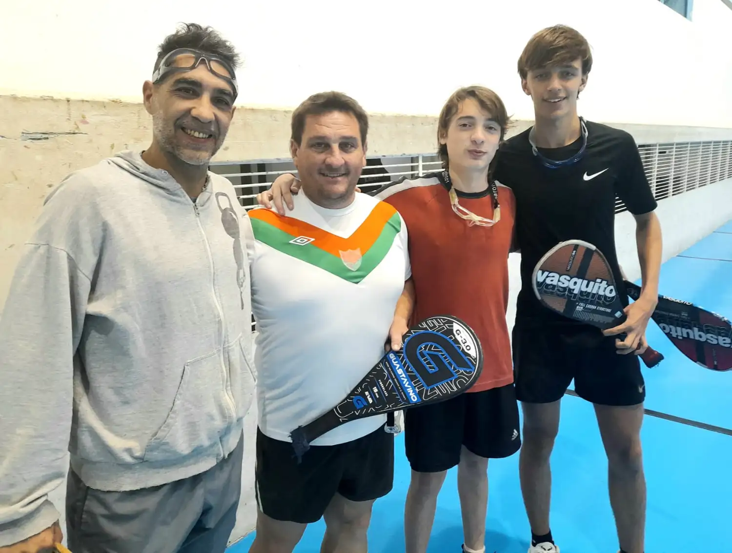 El arranque del Lunes con el partido de la Categoría "C" entre M. Peccín-G. Alvarez y S. De Zán-B. Guerra. Triunfo de estos últimos por 25-10. La actividad prosigue este miércoles 02-08.