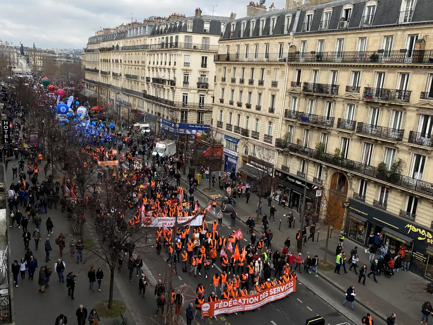 Las calles de Francia fueron escenario de nuevas protestas