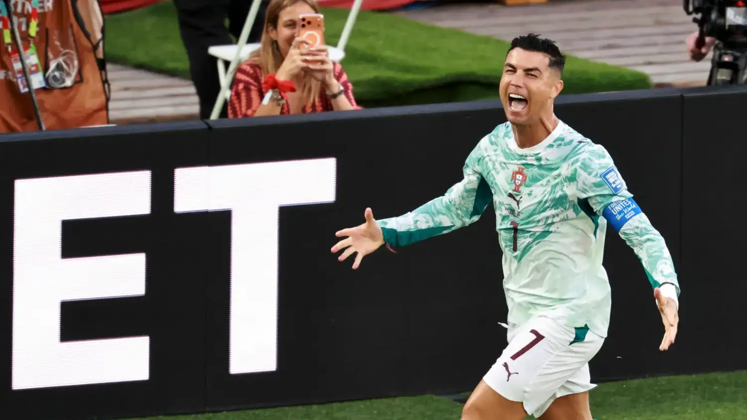 Cristiano Ronaldo, capitán de Portugal.