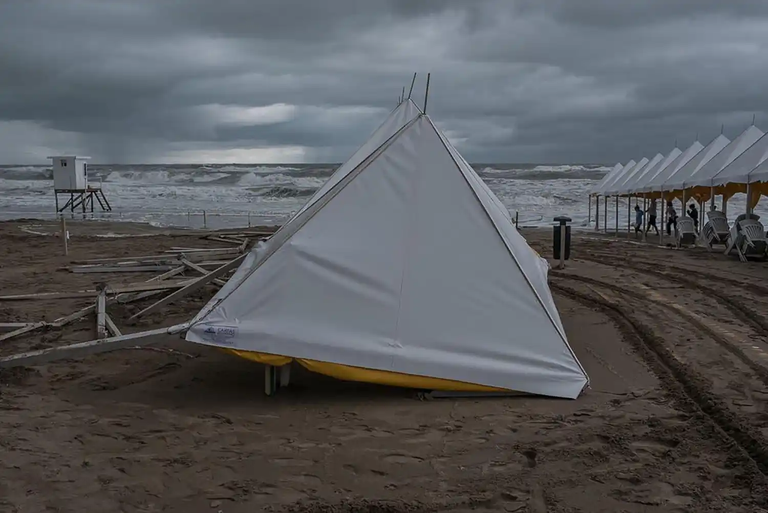 Fuerte temporal en la Provincia de Buenos Aires