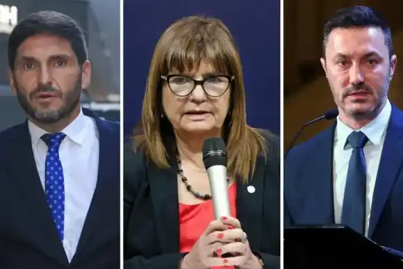 Rosario: conferencia de prensa de Pullaro con autoridades nacionales