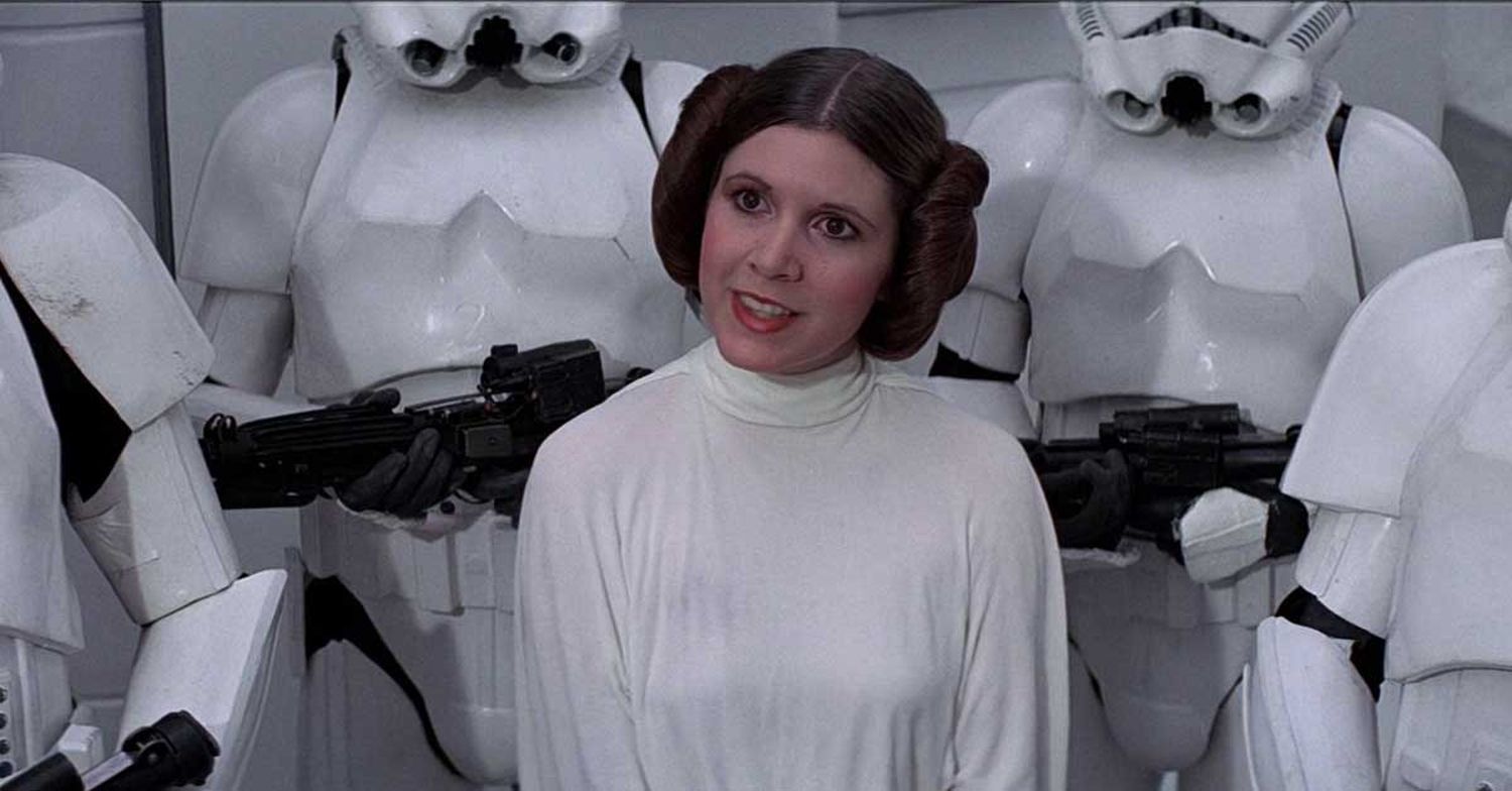 La galaxia de duelo, murió Carrie Fisher