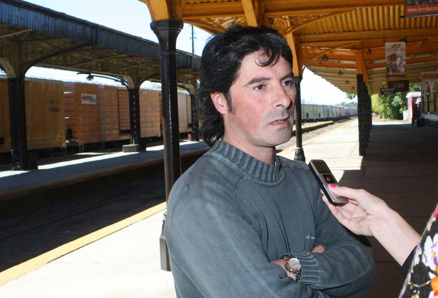 “Nunca perdimos las esperanzas”, manifestó el jefe de la Estación de tren