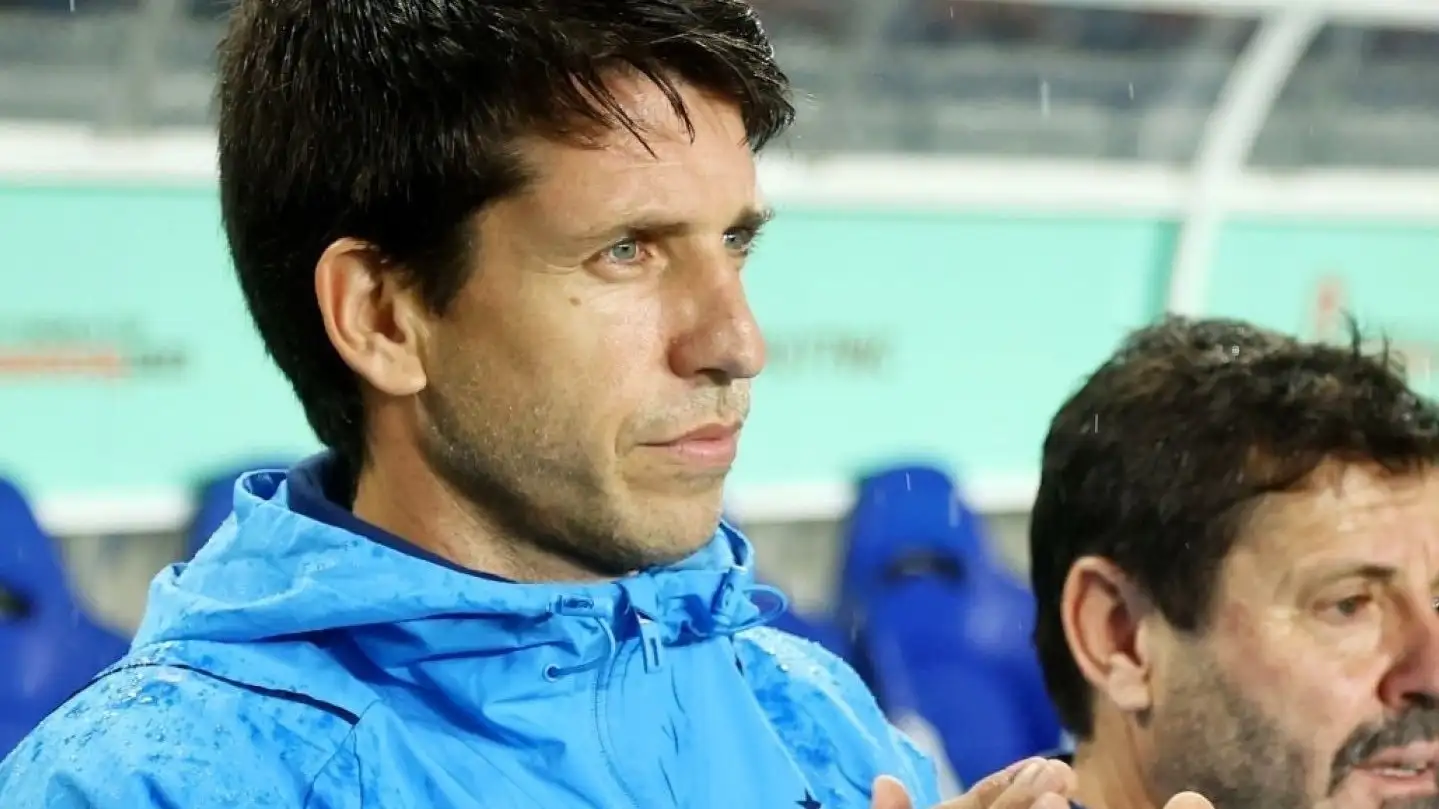 Placente, entrenador del Sub 20 argentino.
