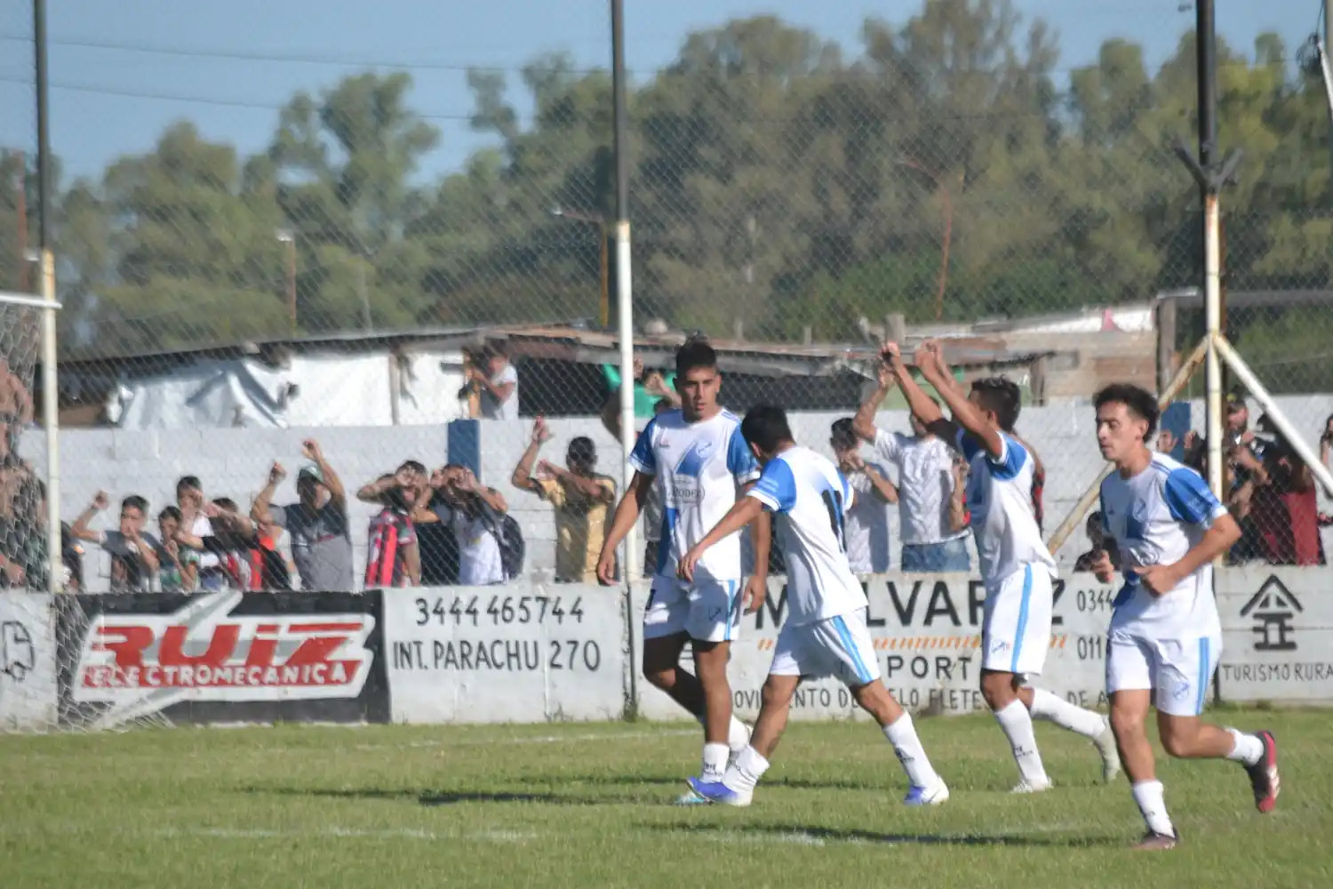 Libertad-Barrio Norte  por la punta de la tabla