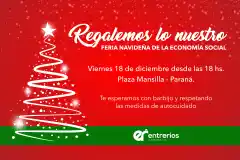 Provincia realizará la Feria Navideña de la Economía Social 