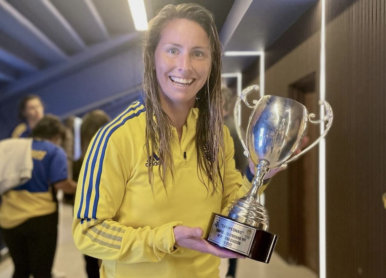 “Estoy súper emocionada; es un sueño hecho realidad”, reconoció Huber tras el título