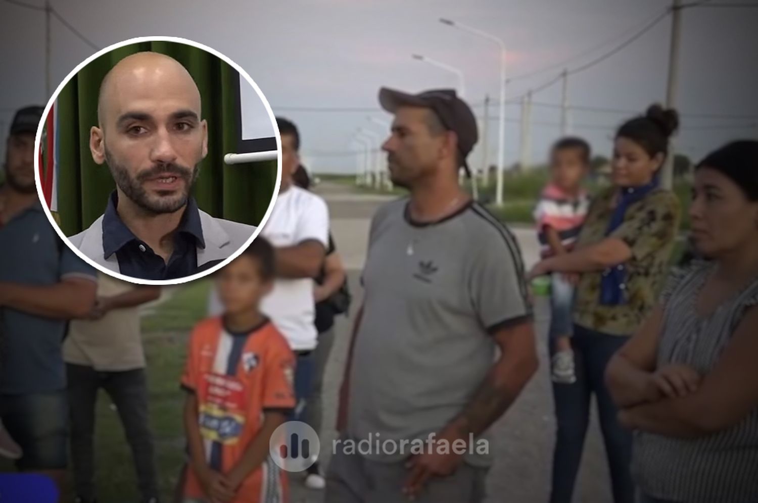 Los adjudicatarios hicieron sentir su reclamo