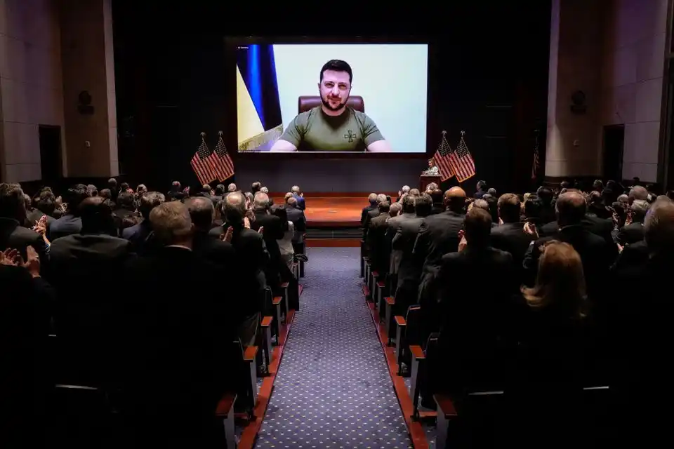 Zelensky ante el Congreso de Estados Unidos: “Los necesitamos ya”