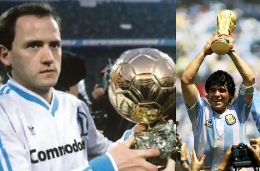 El Balón de Oro 1986: debió ser para Maradona y terminó siendo el menos recordado de la historia