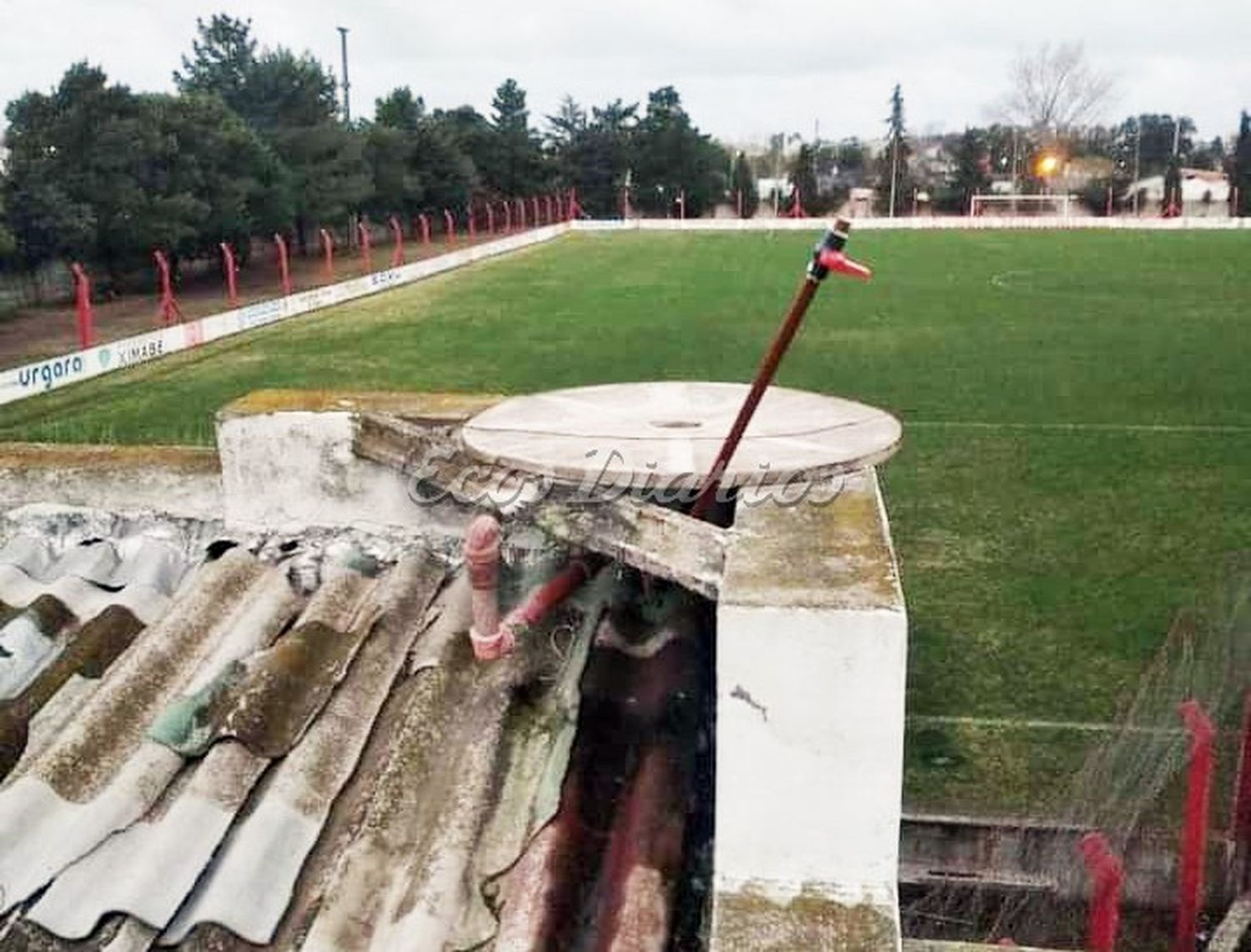 Otro robo en la cancha de fútbol del Club Mataderos