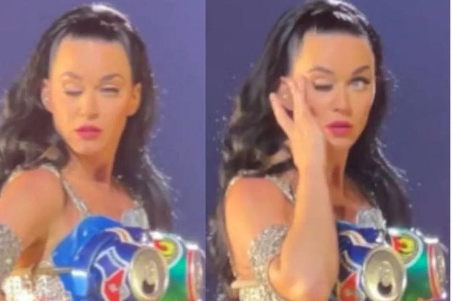 Katy Perry y una secuencia preocupante en su show