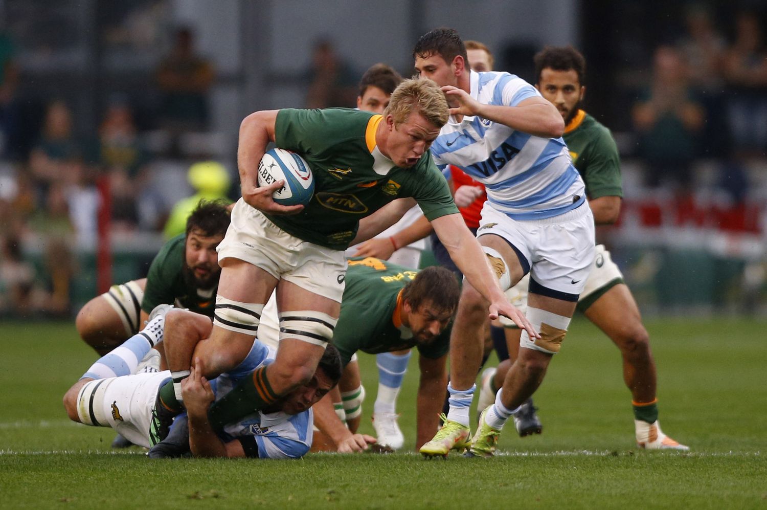 Los Pumas se despidieron con nueva derrota en Sudáfrica