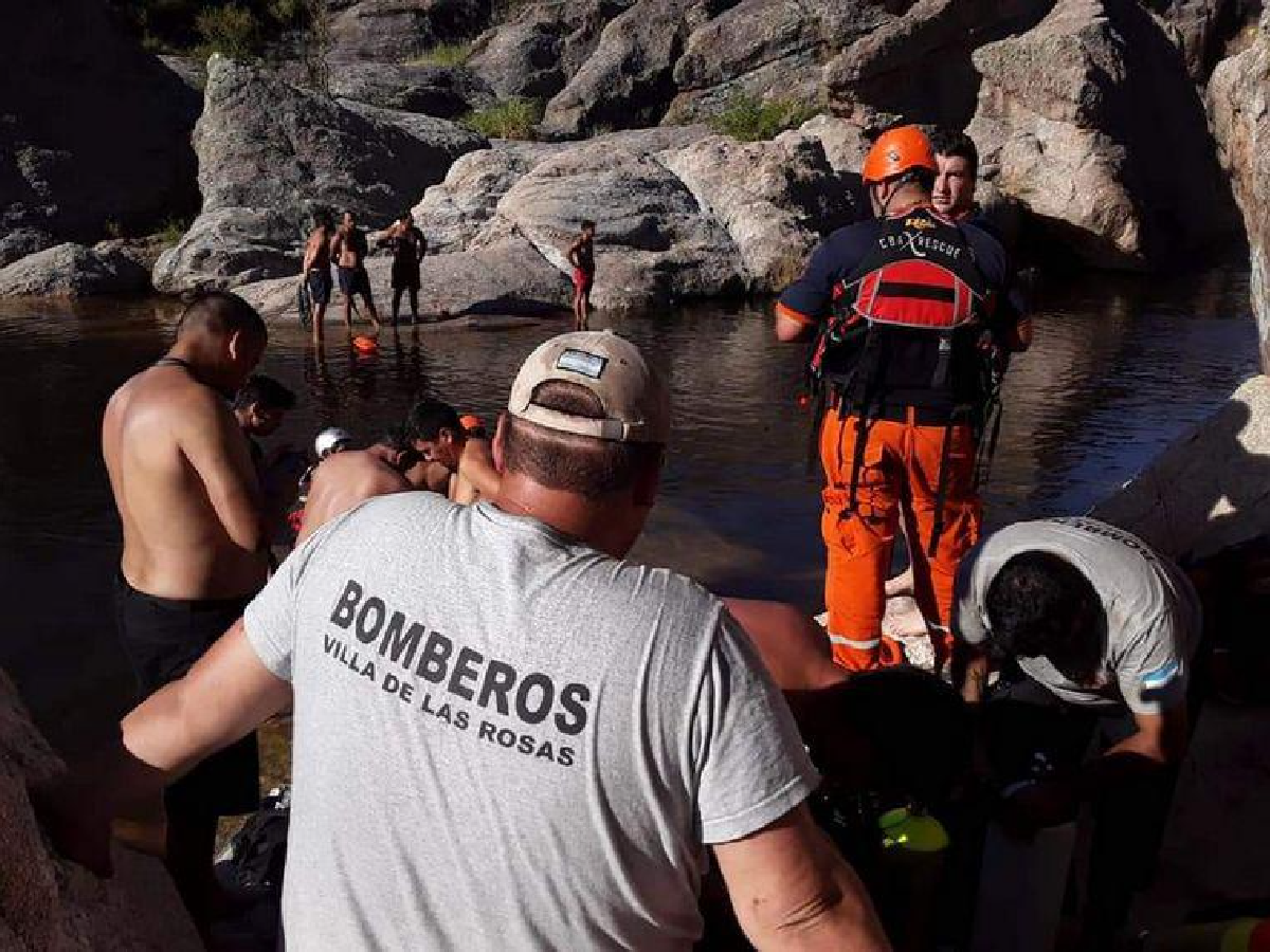 Se ahogó un joven de 21 años en un río de Mina Clavero