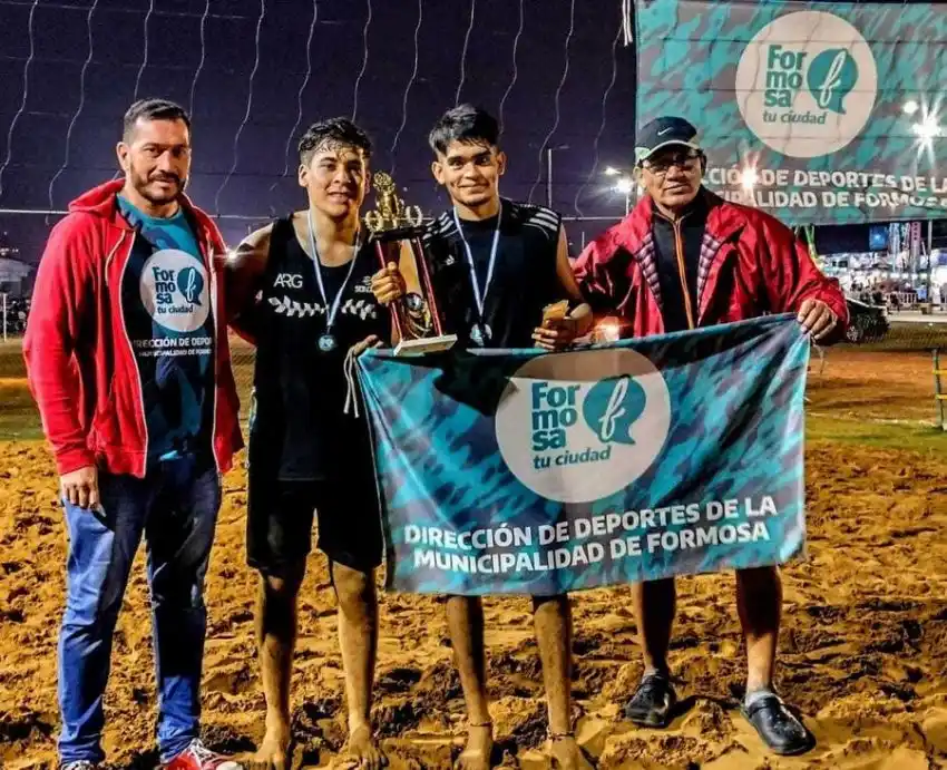 Vibrante cierre del torne de beach vóley masculino