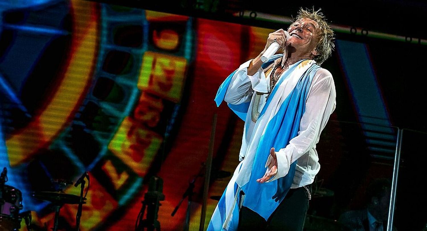 Rod Stewart encara su última gira mundial y llegará a la Argentina