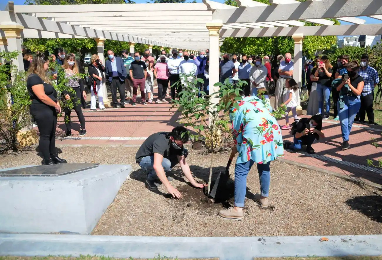 En el Día de la Memoria, radicales plantaron un ceibo por los 30 mil desaparecidos