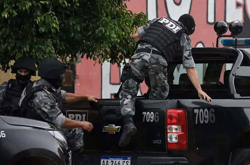 Siete detenidos por un raid delictivo