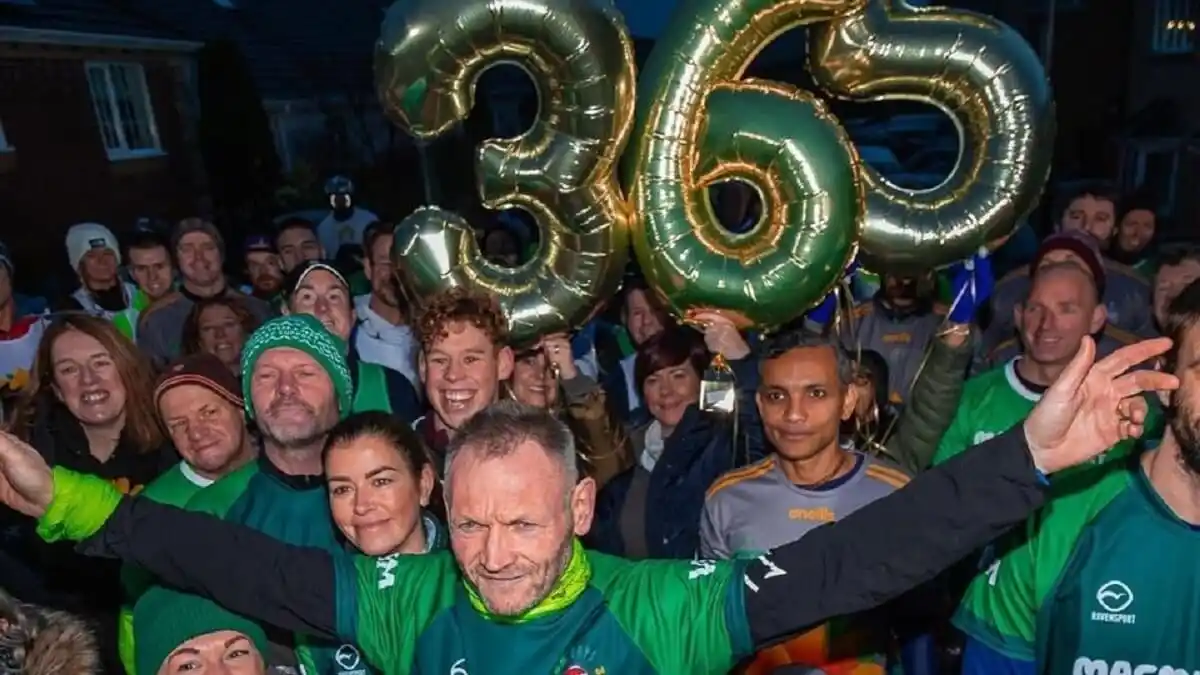 Un británico logra completar 365 maratones en 365 días