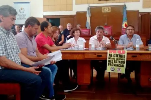 Trabajadores de casinos paran por el cierre de salas